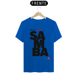 Nome do produtoCamiseta de samba e frase 