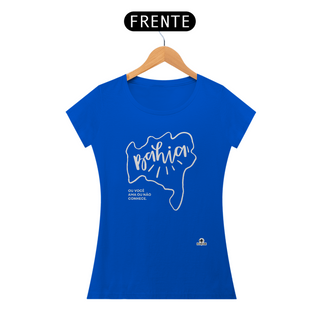 Camiseta com o mapa da Bahia e a frase 