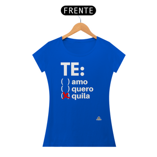 Camiseta feminina de bar frase 