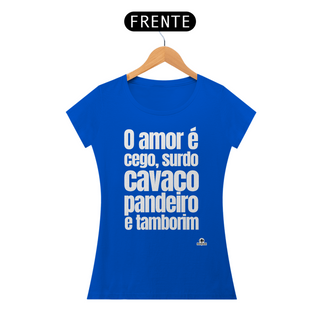 Nome do produtoCamiseta feminina samba com frase 