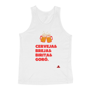 Camiseta regata frases apelidos da cerveja.