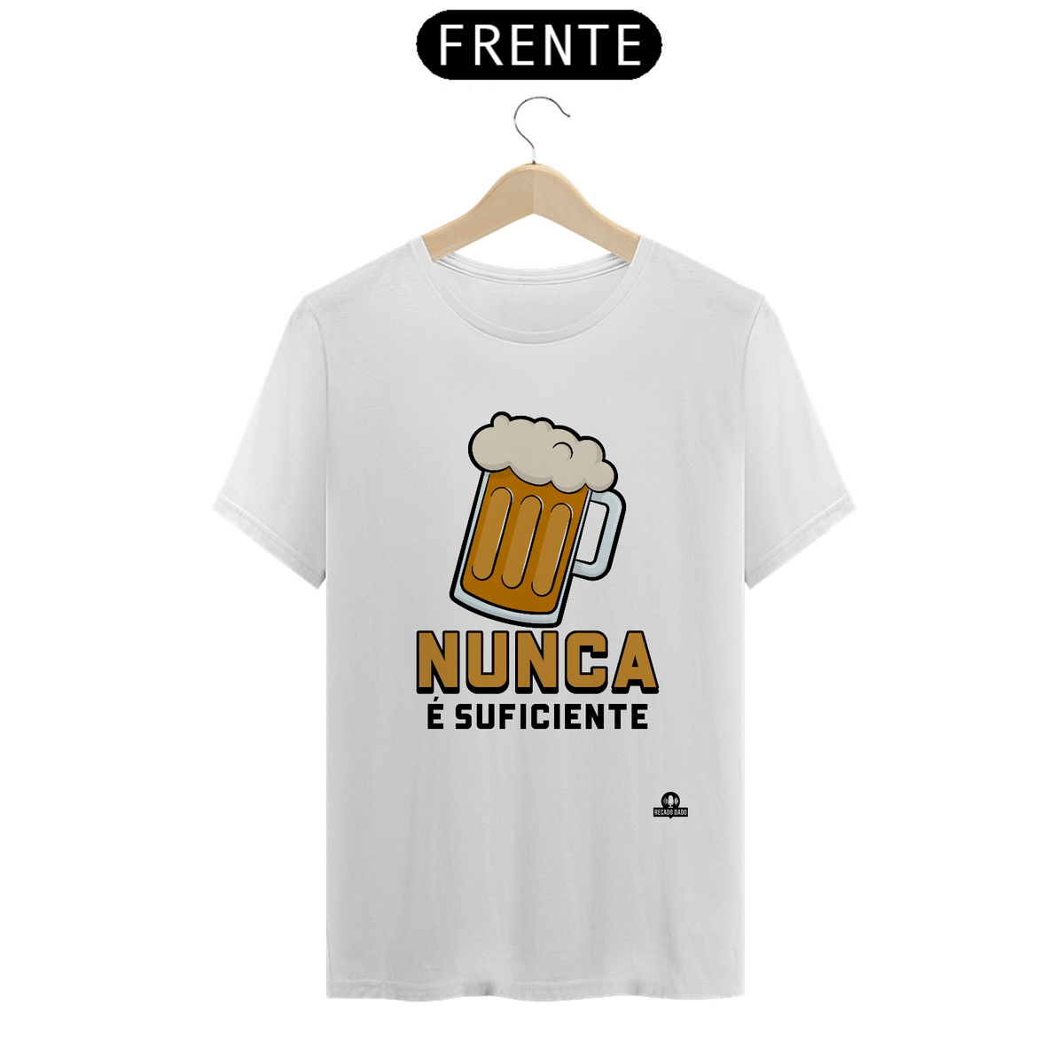 Nome do produto: Camiseta de boteco e frase \