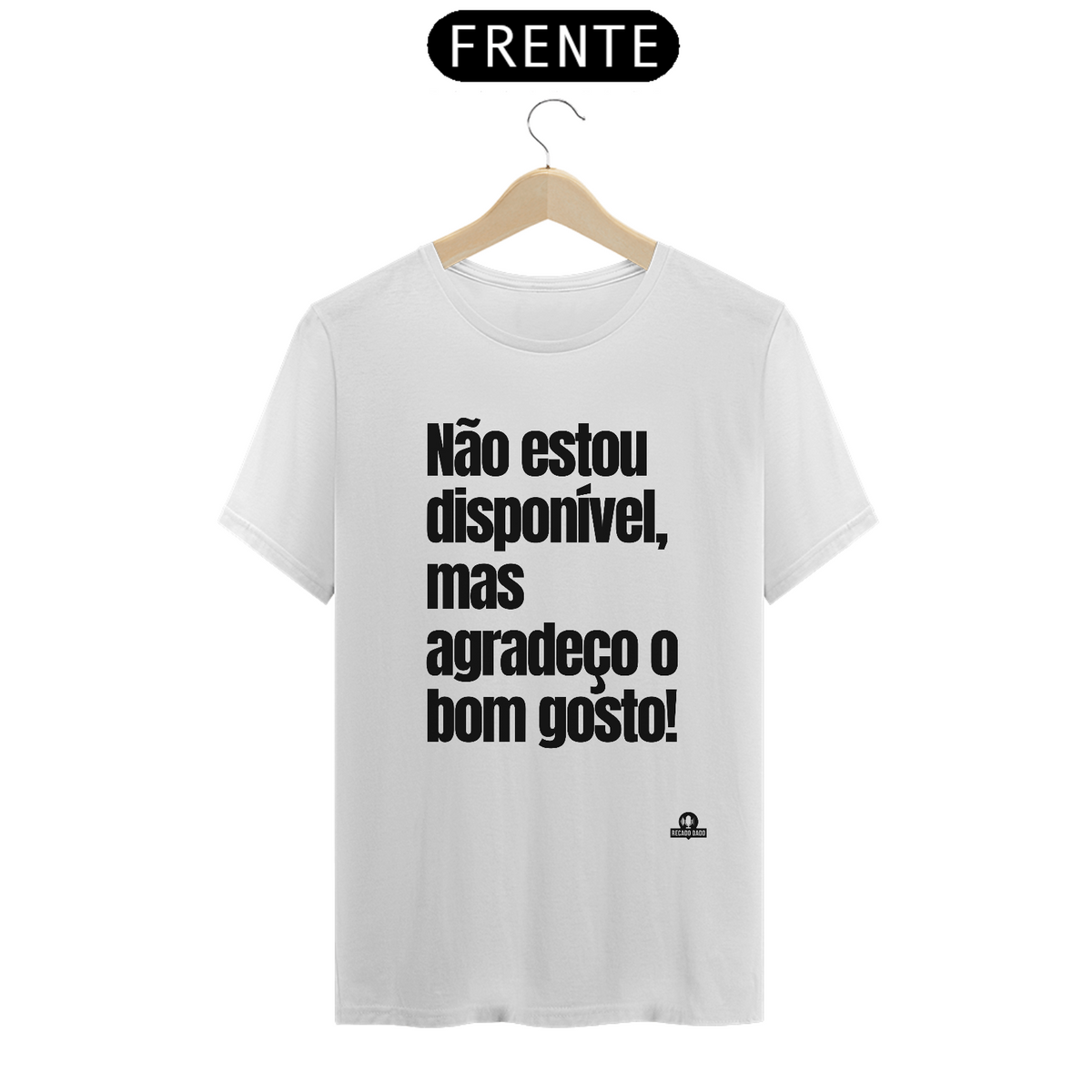 Nome do produto: Camiseta com frase engraçada \