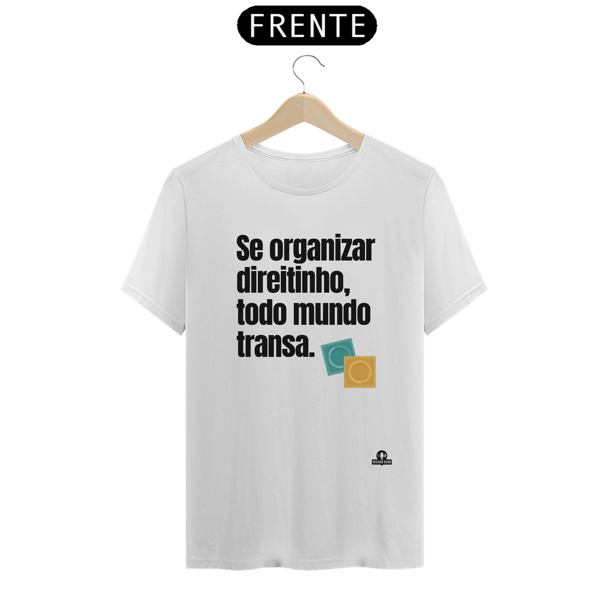 Nome do produto: Camiseta com frase humor \