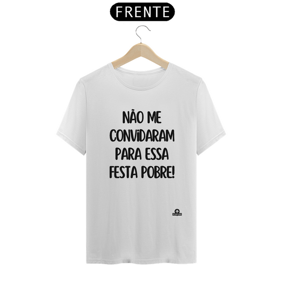 Camiseta humor com frase 