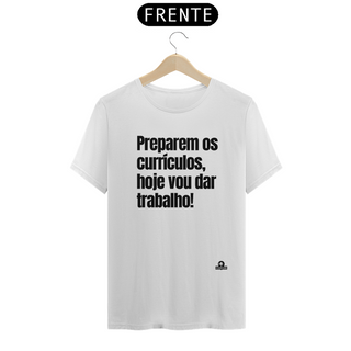 Camiseta engraçada com a frase 