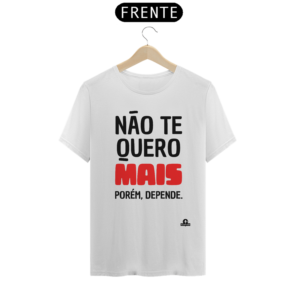 Nome do produto: Camiseta engraçada com frase \