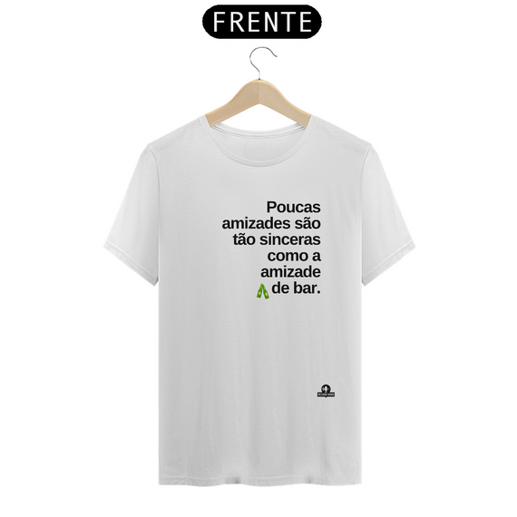 Camiseta frase de boteco 