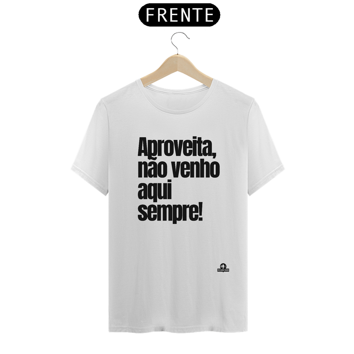 Nome do produto: Camiseta de humor com frase \