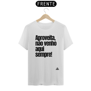 Camiseta de humor com frase 