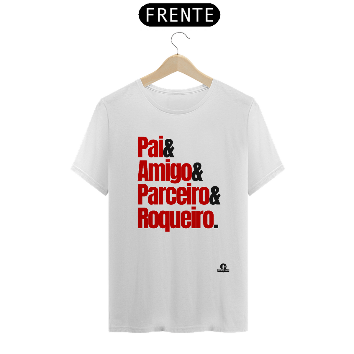 Nome do produto: Camiseta com frase \