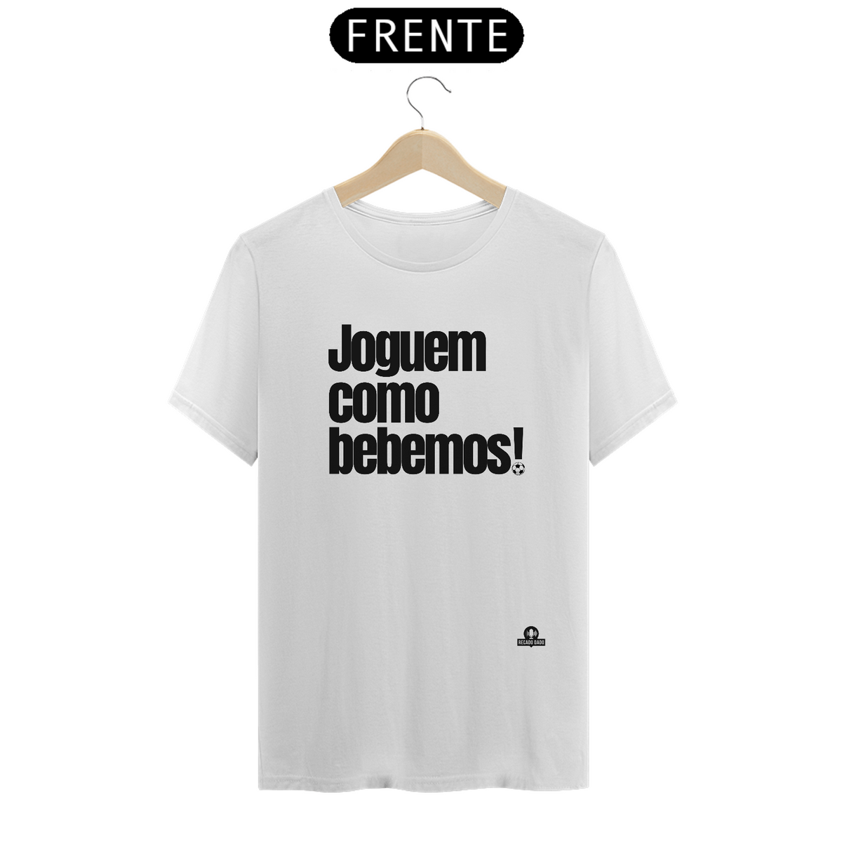 Nome do produto: Camiseta engraçada com frase de futebol \