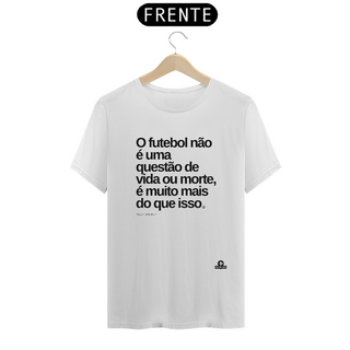 Camiseta futebol com frase 