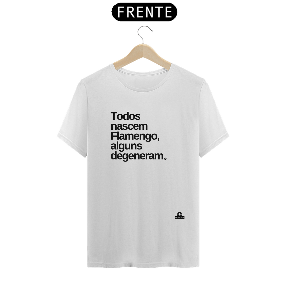 Nome do produto: Camiseta com frase futebol \