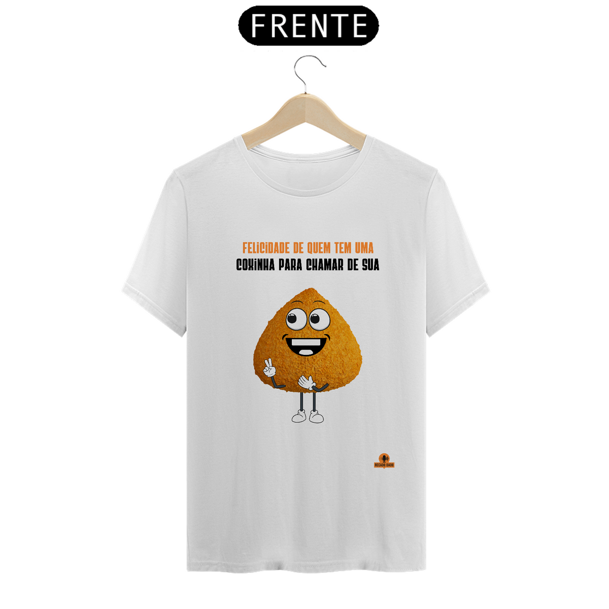 Nome do produto: Camiseta com a frase \