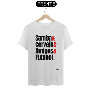 Nome do produtoCamiseta samba frase 