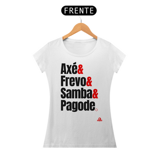 Nome do produtoCamiseta feminina com a frase 