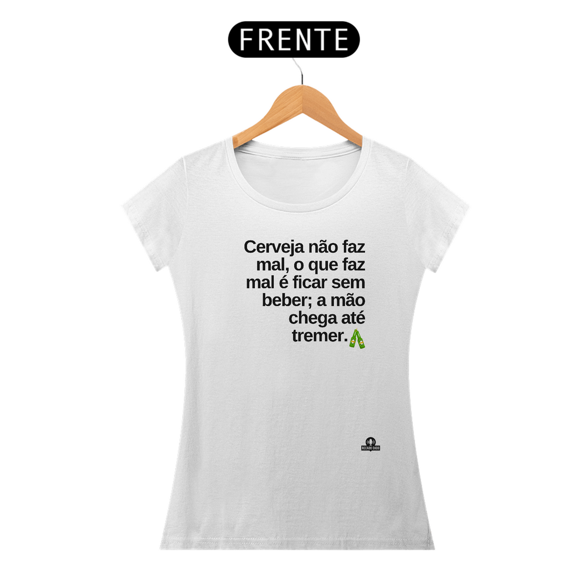 Nome do produto: Camiseta  com frase \