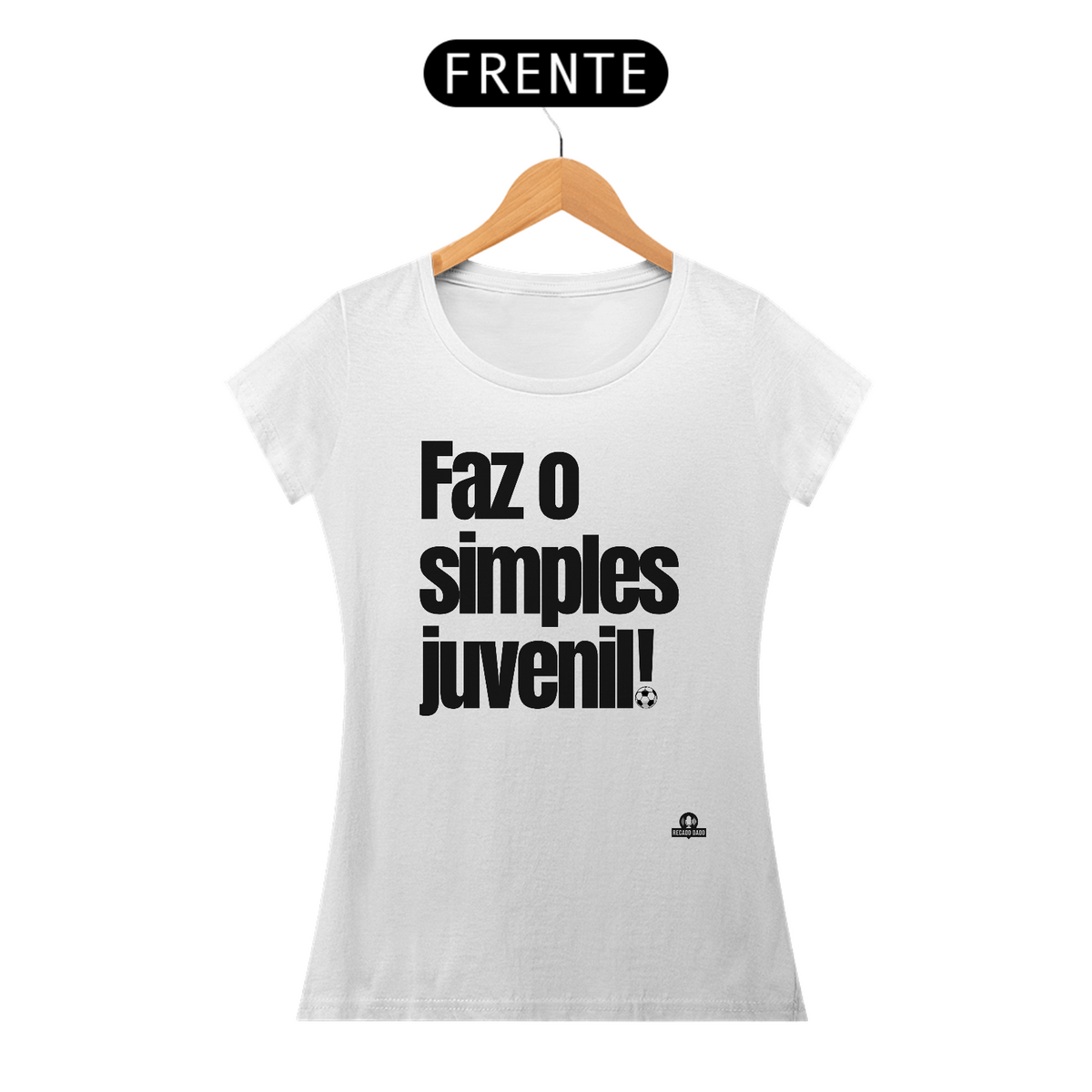 Nome do produto: Camiseta feminina de futebol \