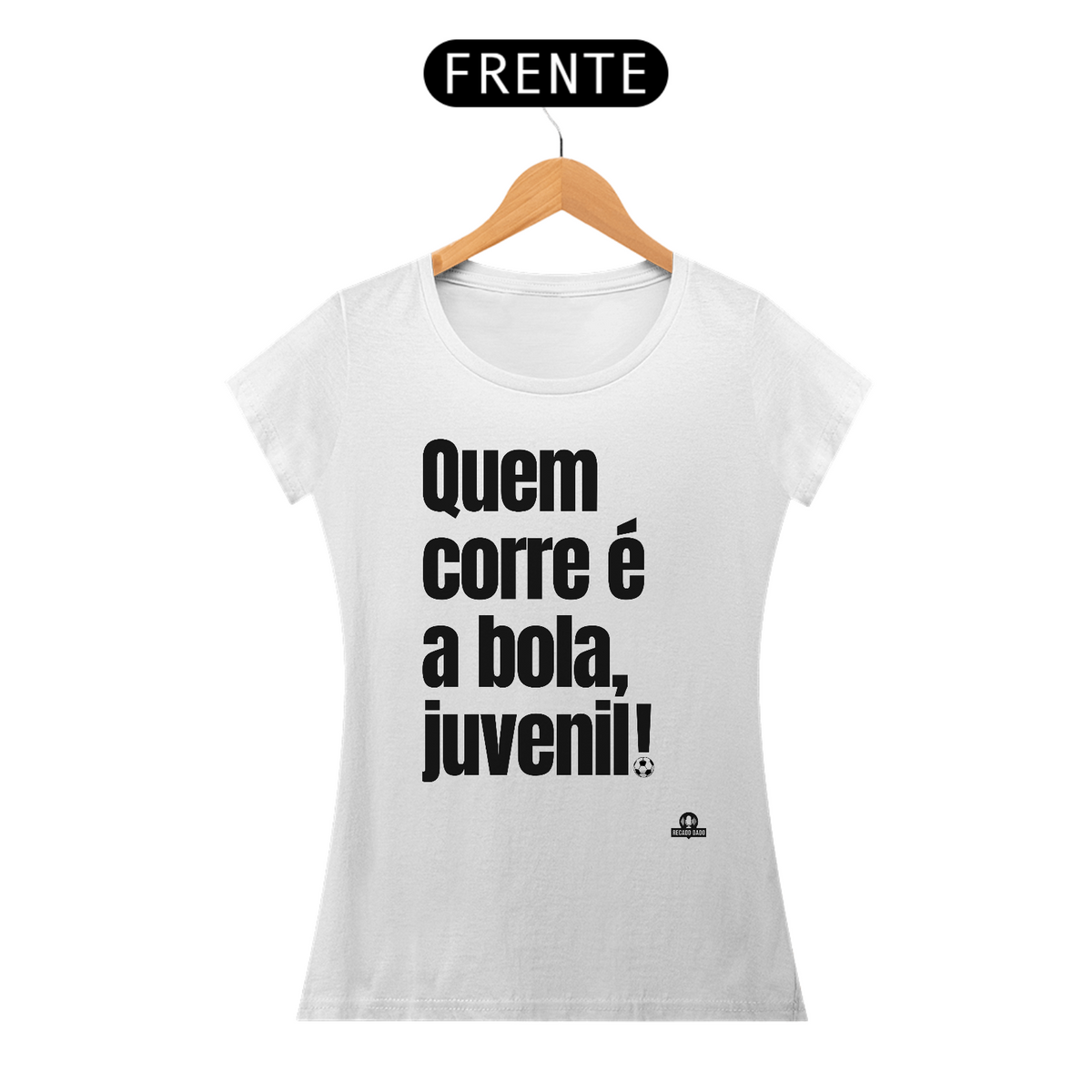 Nome do produto: Camiseta de futebol com frase \