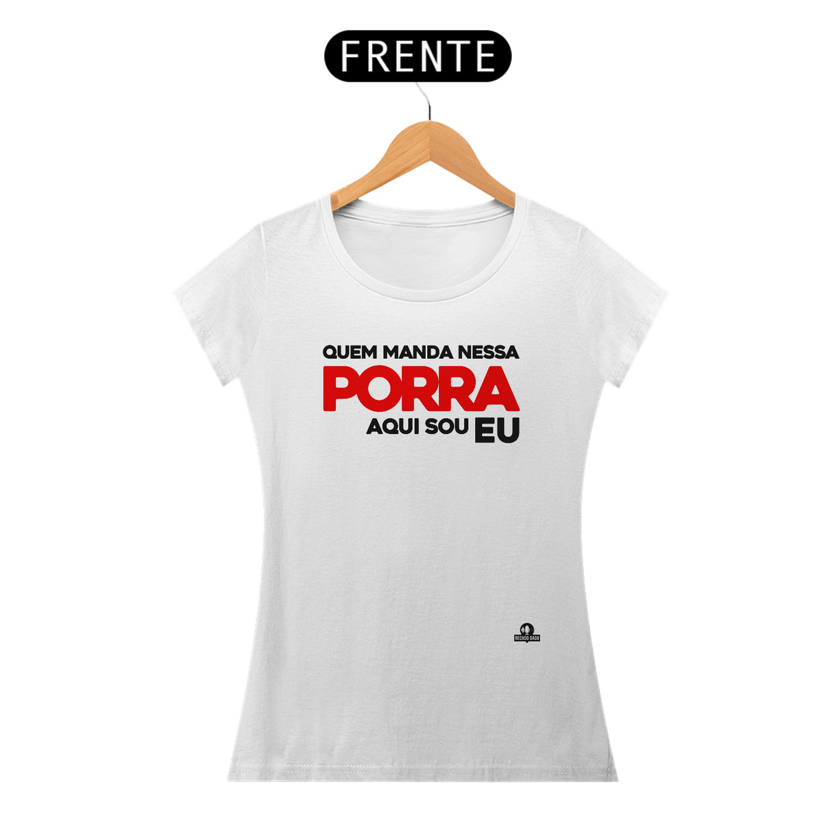 Nome do produto: Camiseta com frase de humor \