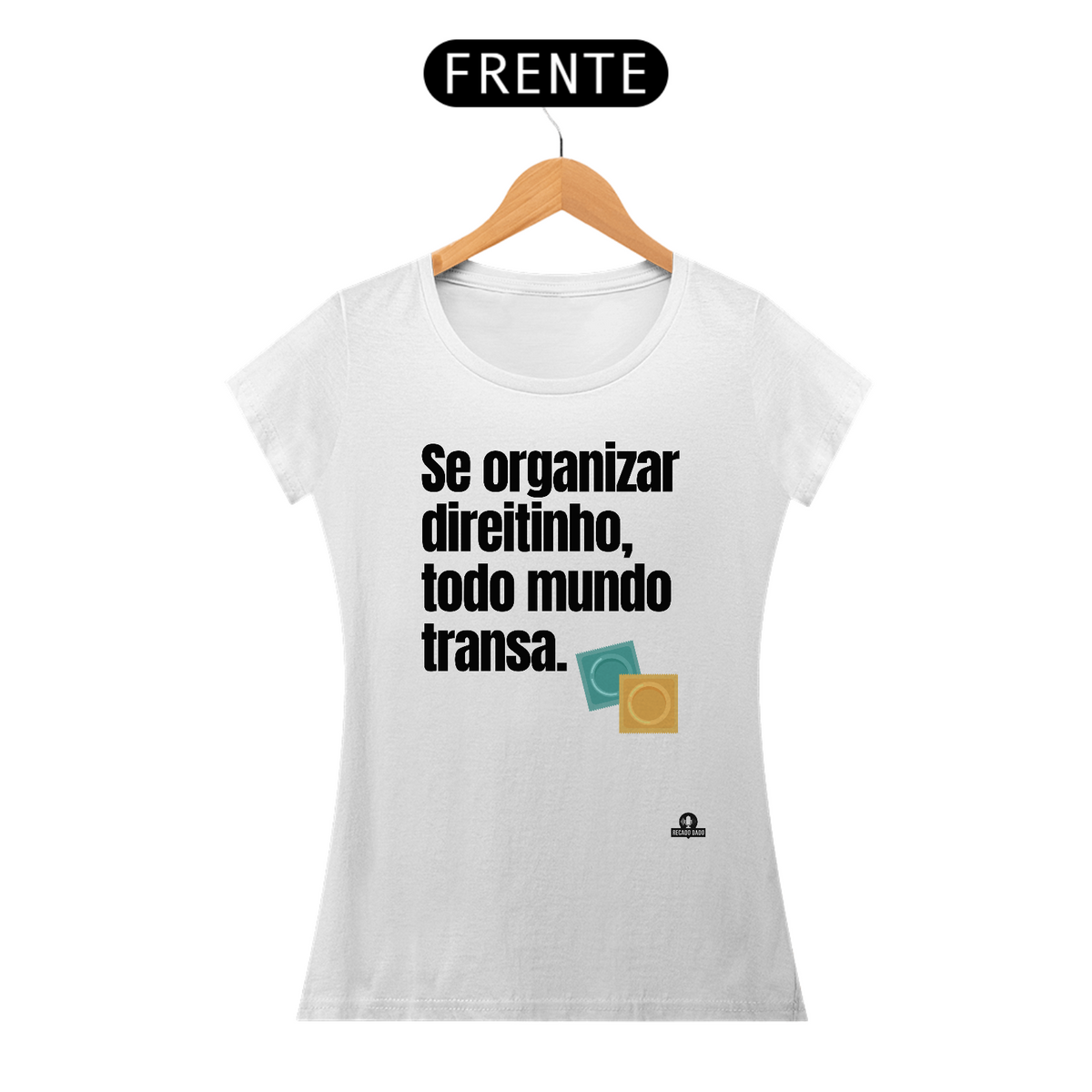 Nome do produto: Camiseta com frase humor \