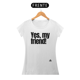 Nome do produtoCamiseta feminina engraçada com frase 