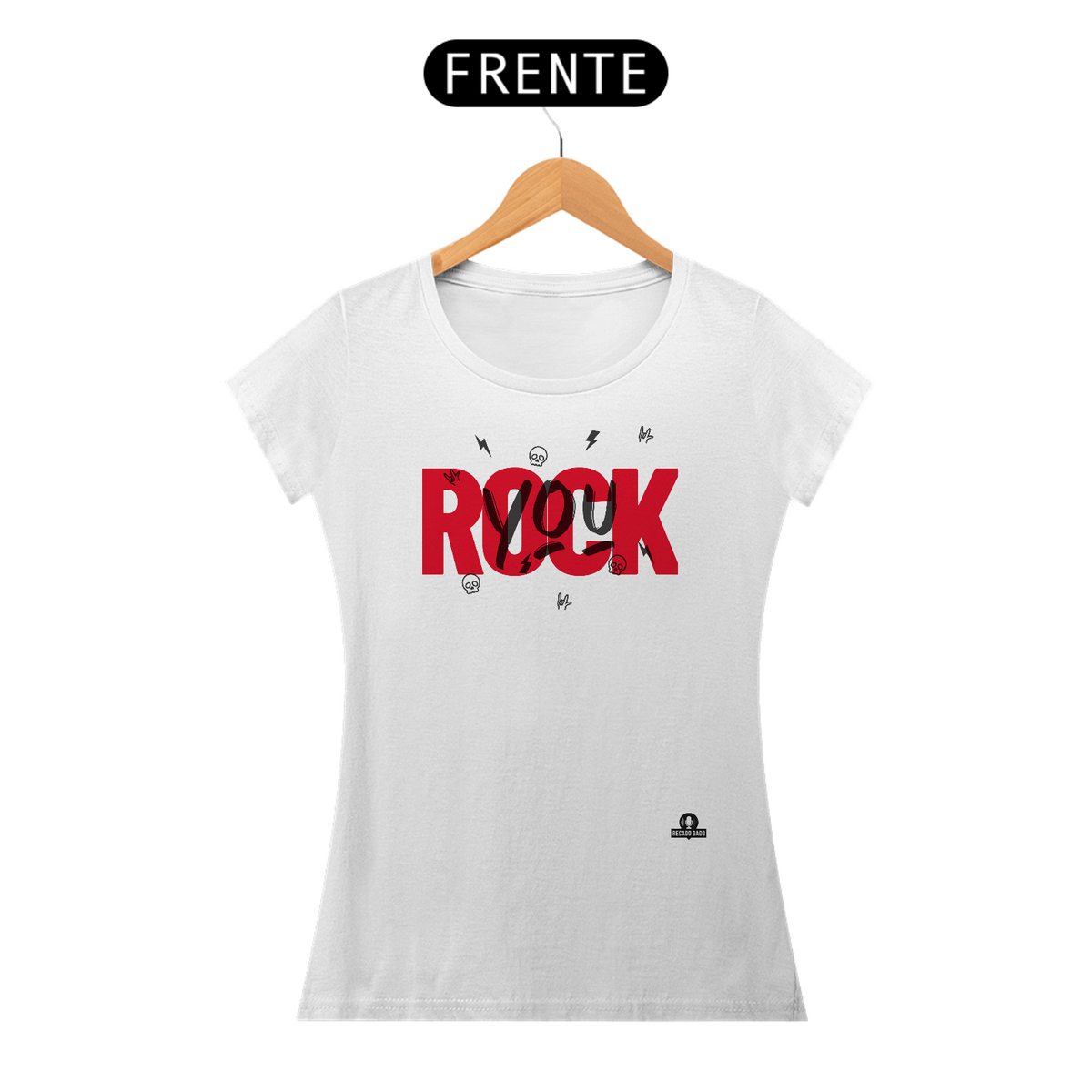 Nome do produto: Camiseta feminina com estampa \