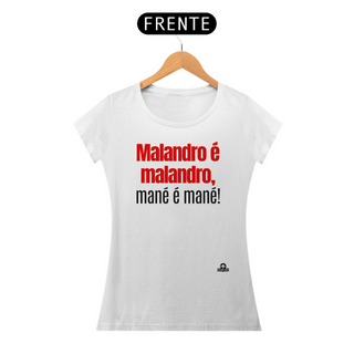 Camiseta de samba feminina com frase 
