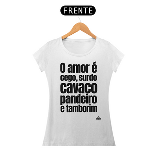 Nome do produtoCamiseta feminina samba com frase 