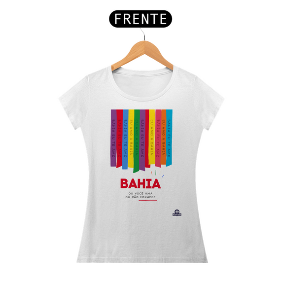 Camiseta feminina Bahia 