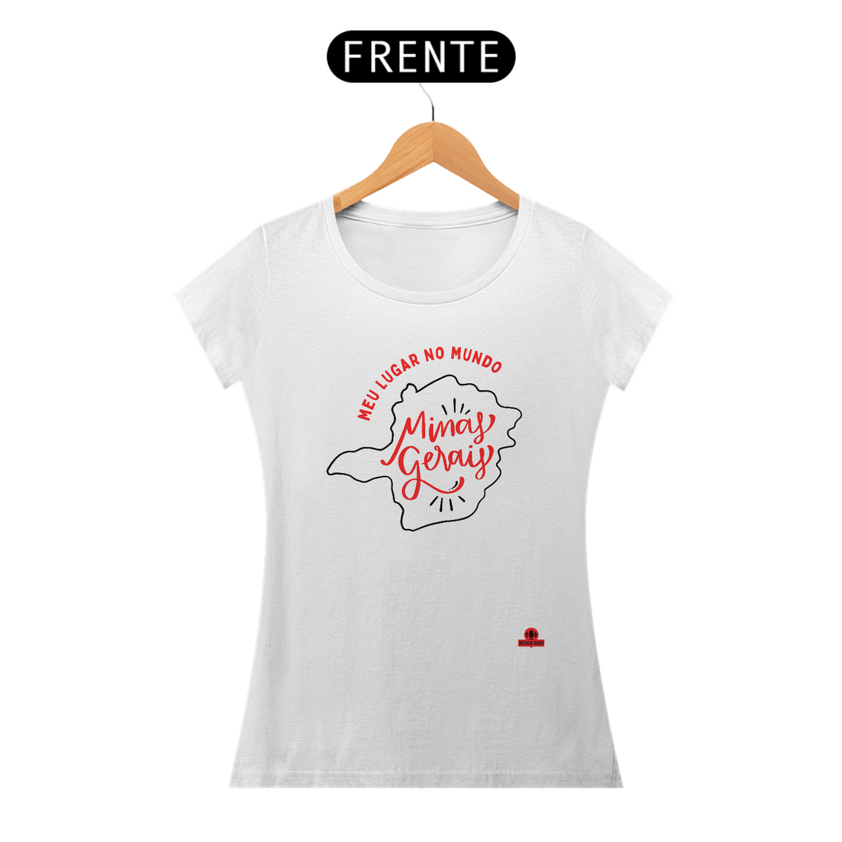 Nome do produto: Camiseta feminina de turismo mineiro \