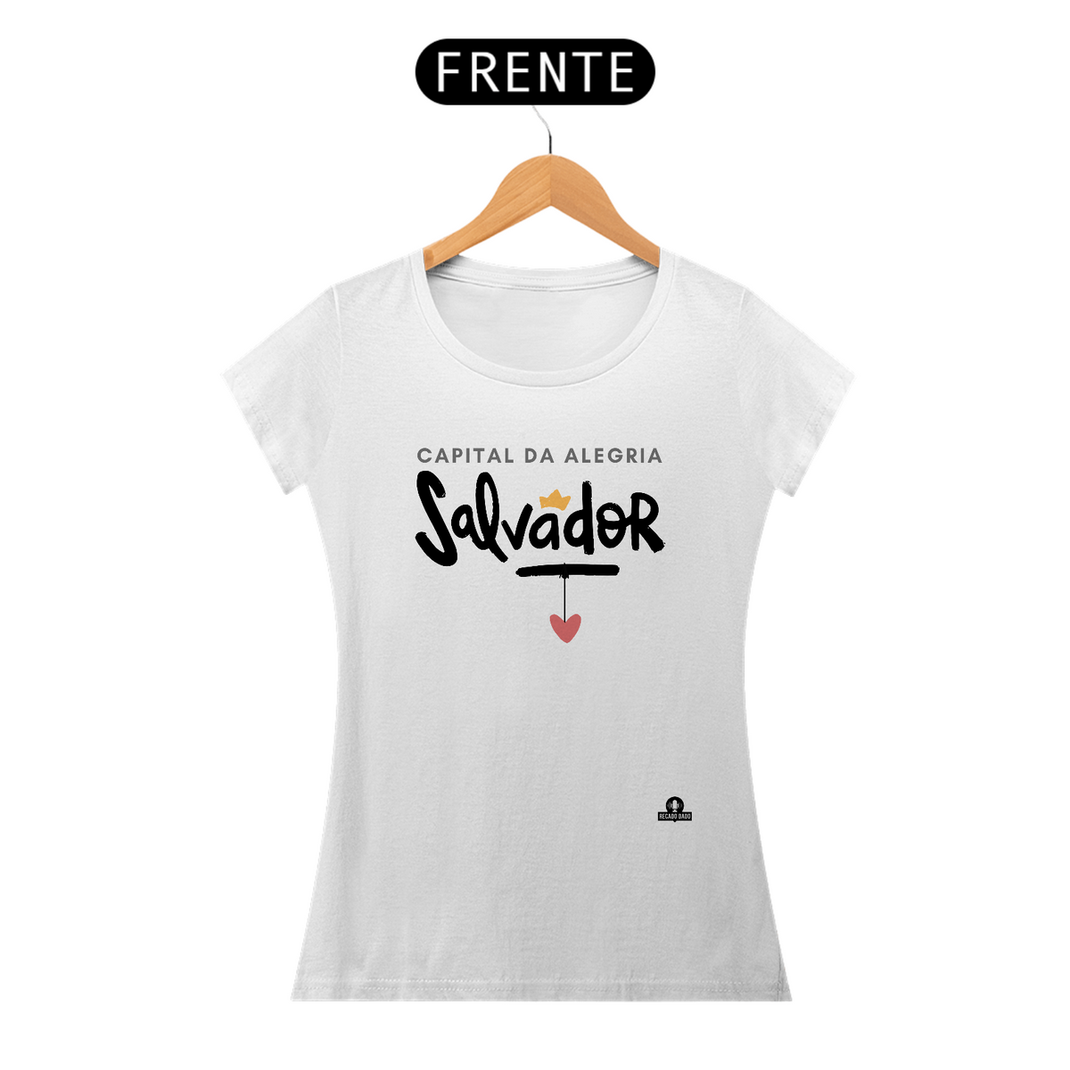 Nome do produto: Camiseta baby long de turismo de Salvador, capital do lindo estado da Bahia, capital da alegria.