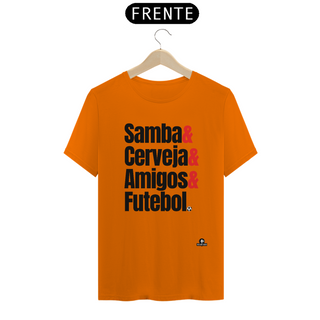 Nome do produtoCamiseta samba frase 