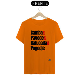 Nome do produtoCamiseta de pagode frase 