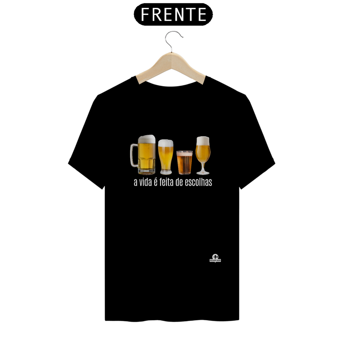 Nome do produto: Camiseta do cervejeiro com a frase \