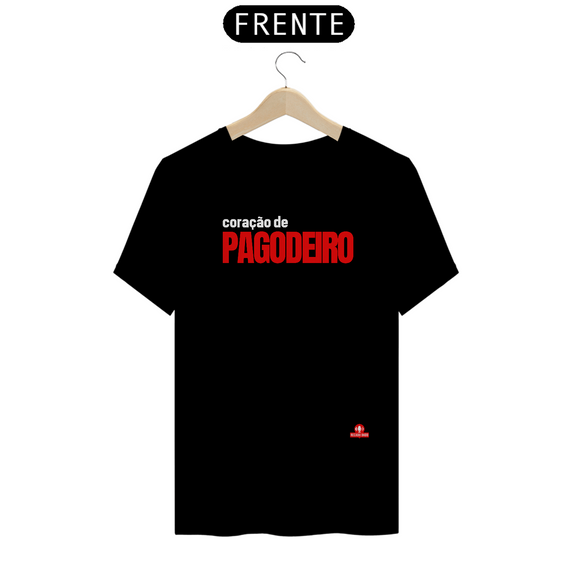 Camiseta de samba com frase 