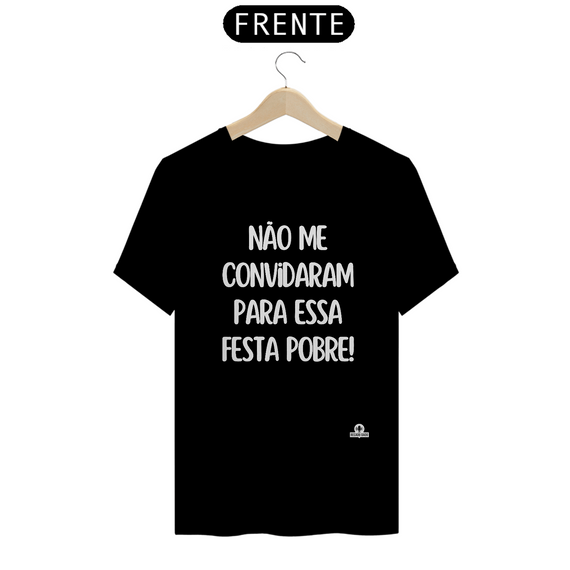 Camiseta humor com frase 