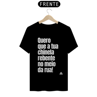 Camiseta com frase engraçada 