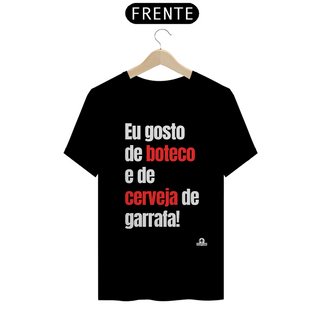 Camiseta cerveja com frase 