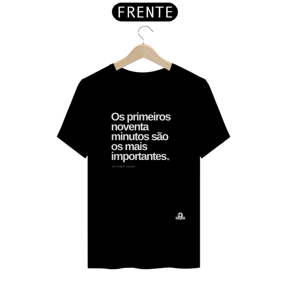 Camiseta com frase de futebol 