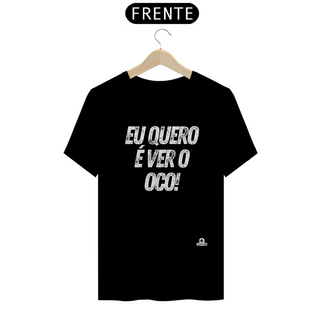 Camiseta de rock com frase 