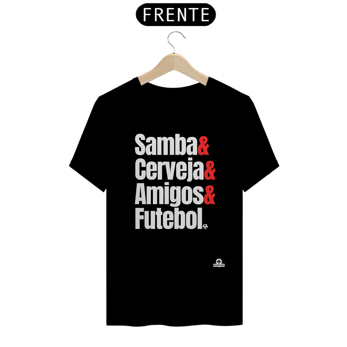 Nome do produto: Camiseta samba frase \