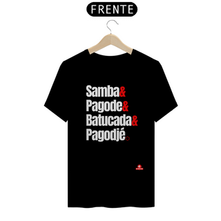 Nome do produtoCamiseta de pagode frase 