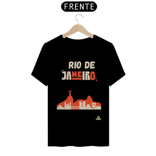 Nome do produtoCamiseta com linda silhueta do Rio de Janeiro, com as paisagens da cidade maravilhosa.