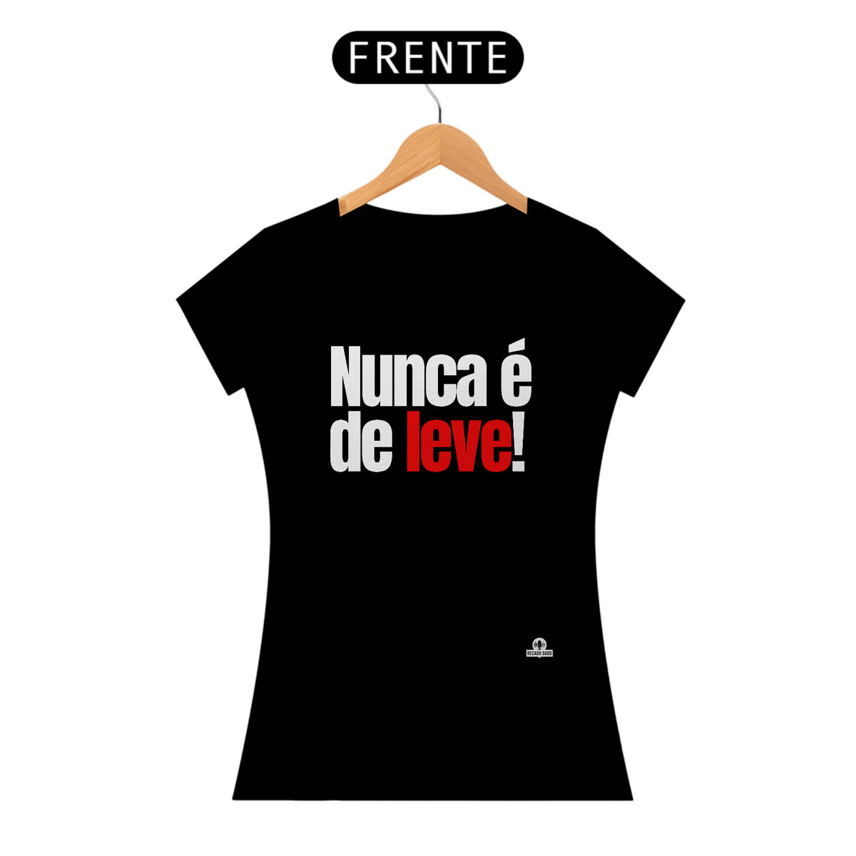 Nome do produto: Camiseta feminina de humor com frase \