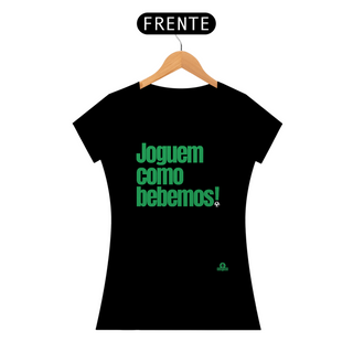 Nome do produtoCamiseta feminina engraçada com frase de futebol 