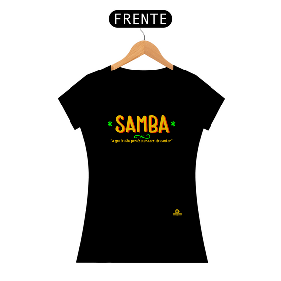 Camiseta feminina musical 