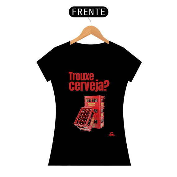 Camiseta feminina de bar com a frase engraçada 