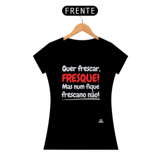 Camiseta baby long com frase engraçada 